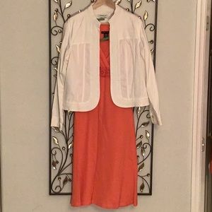 Ny&Co Sleeveless Dress w/Lace detail